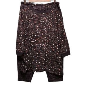 Secret Treasures - pajama set gray/stars/pants w/pockets